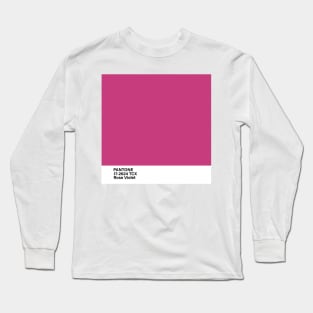 pantone 17-2624 TCX Rose Violet Long Sleeve T-Shirt